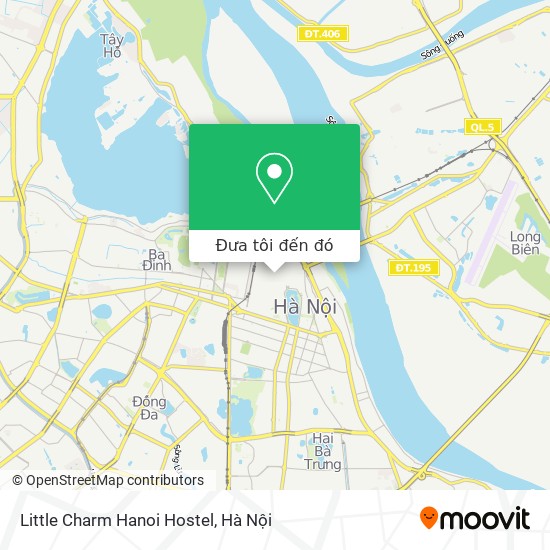 Bản đồ Little Charm Hanoi Hostel