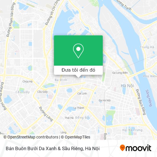 Bản đồ Bán Buôn Bưởi Da Xanh & Sầu Riêng