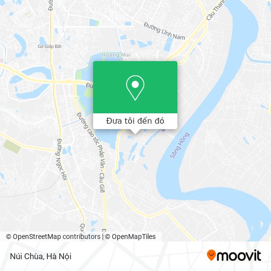 Bản đồ Núi Chùa