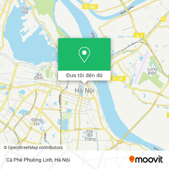 Bản đồ Cà Phê Phuöng Linh