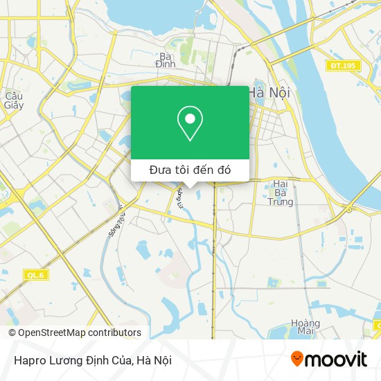 Bản đồ Hapro Lương Định Của