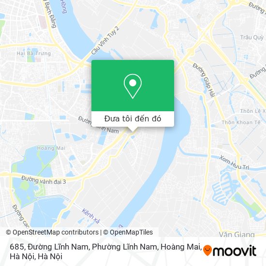 Bản đồ 685, Đường Lĩnh Nam, Phường Lĩnh Nam, Hoàng Mai, Hà Nội