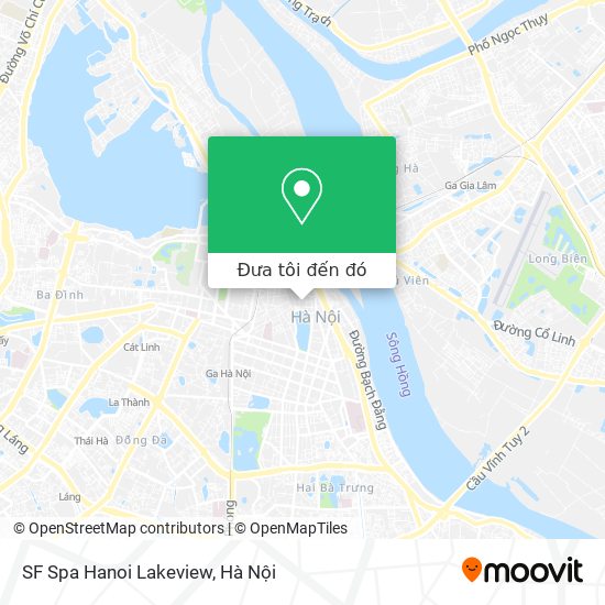 Bản đồ SF Spa Hanoi Lakeview