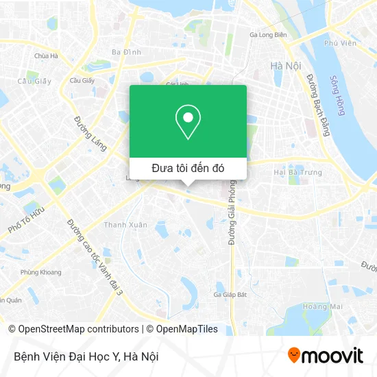 Bản đồ Bệnh Viện Đại Học Y
