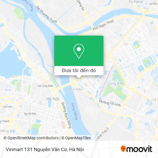 Bản đồ Vinmart 131 Nguyễn Văn Cừ