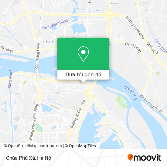 Bản đồ Chùa Phú Xá