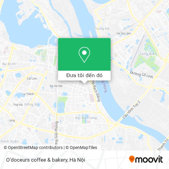 Bản đồ O’doceurs coffee & bakery