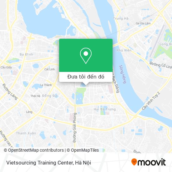 Bản đồ Vietsourcing Training Center