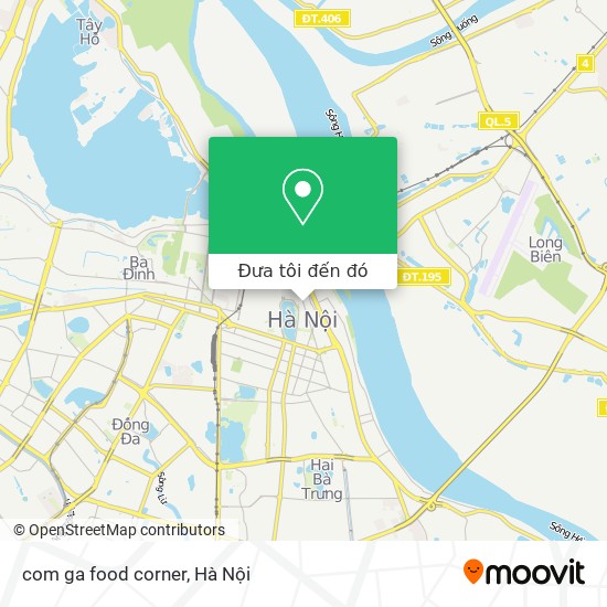 Bản đồ com ga food corner