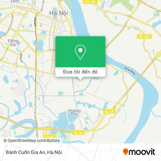 Bản đồ Bánh Cuốn Gia An