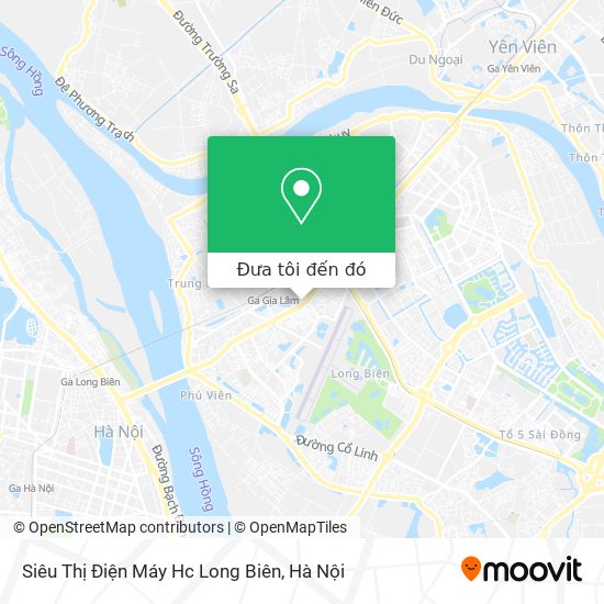 Bản đồ Siêu Thị Điện Máy Hc Long Biên