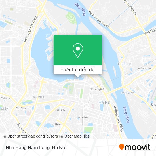 Bản đồ Nhà Hàng Nam Long