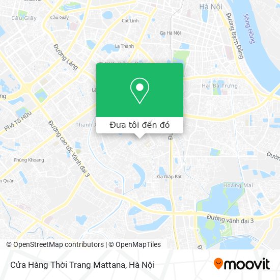 Bản đồ Cửa Hàng Thời Trang Mattana