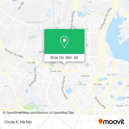 Bản đồ Circle K