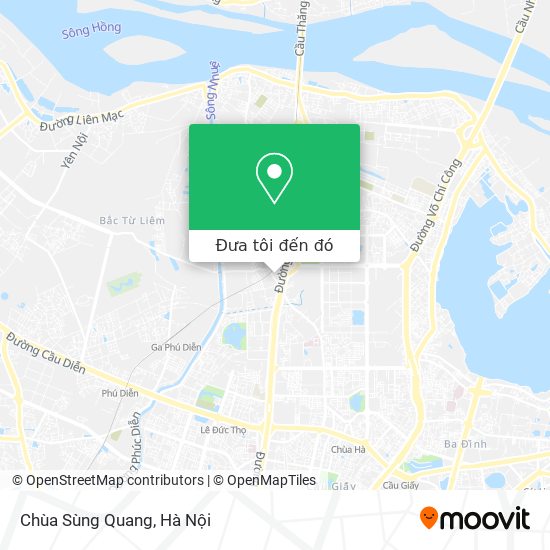 Bản đồ Chùa Sùng Quang