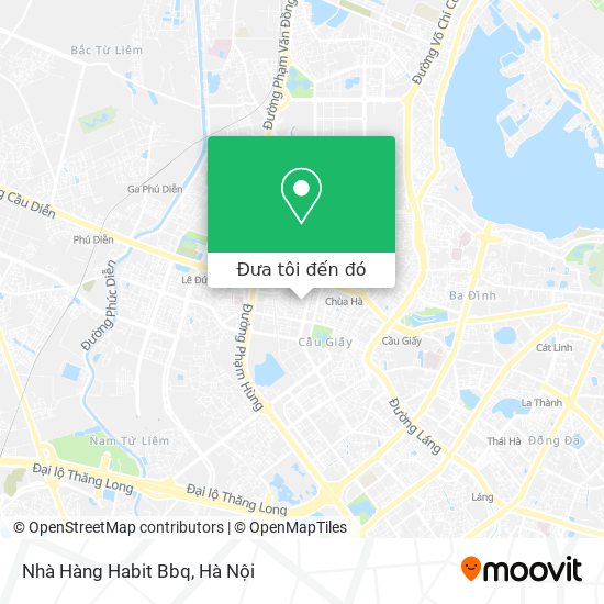 Bản đồ Nhà Hàng Habit Bbq