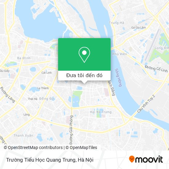 Bản đồ Trường Tiểu Học Quang Trung