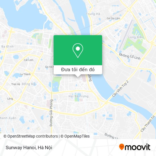 Bản đồ Sunway Hanoi
