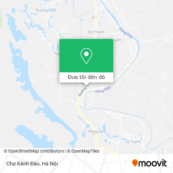 Bản đồ Chợ Kênh Đào