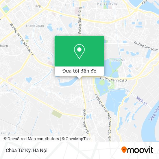 Bản đồ Chùa Tứ Kỳ