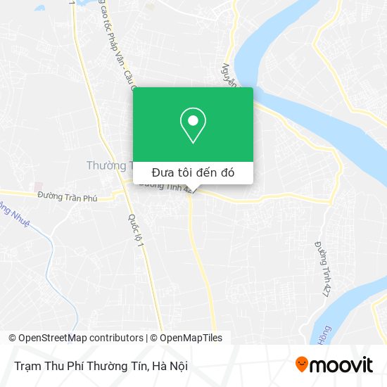 Bản đồ Trạm Thu Phí Thường Tín