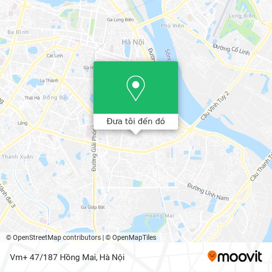 Bản đồ Vm+ 47/187 Hồng Mai