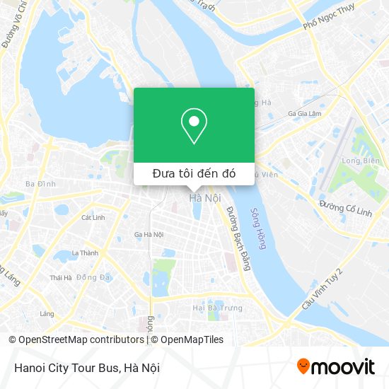 Bản đồ Hanoi City Tour Bus