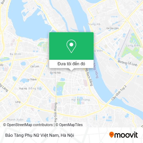 Bản đồ Bảo Tàng Phụ Nữ Việt Nam