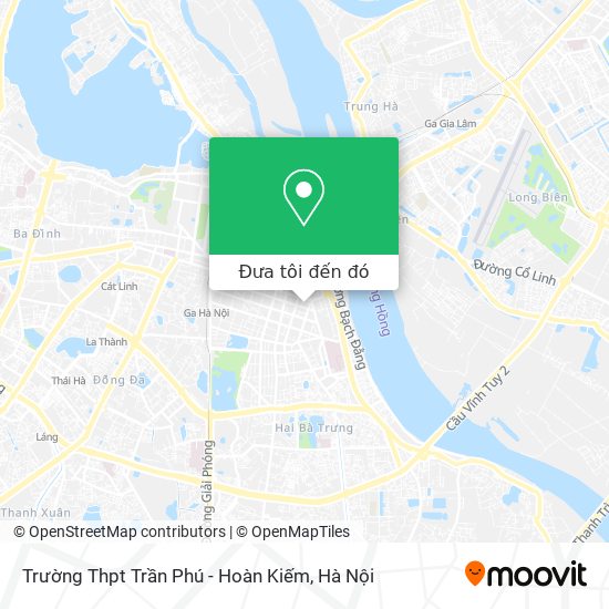 Bản đồ Trường Thpt Trần Phú - Hoàn Kiếm