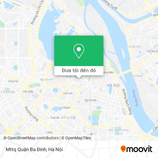 Bản đồ Mttq Quận Ba Đình