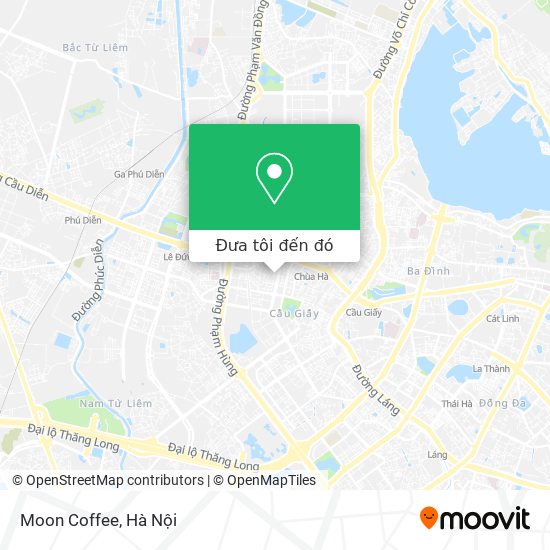 Bản đồ Moon Coffee