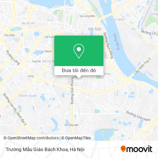 Bản đồ Trường Mẫu Giáo Bách Khoa