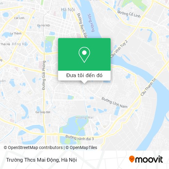 Bản đồ Trường Thcs Mai Động