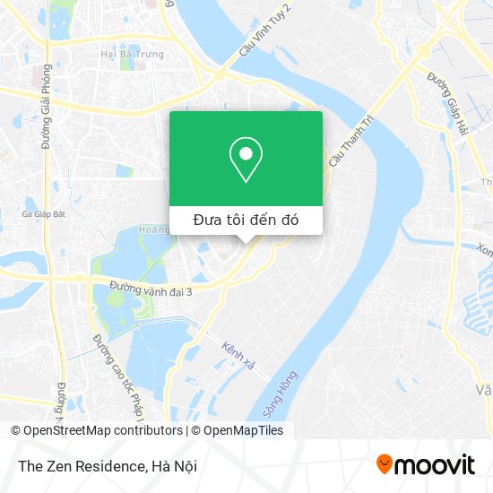 Bản đồ The Zen Residence