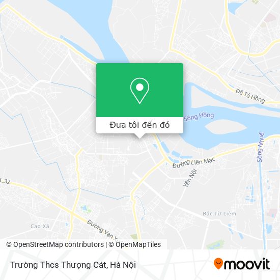 Bản đồ Trường Thcs Thượng Cát