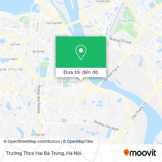 Bản đồ Trường Thcs Hai Bà Trưng