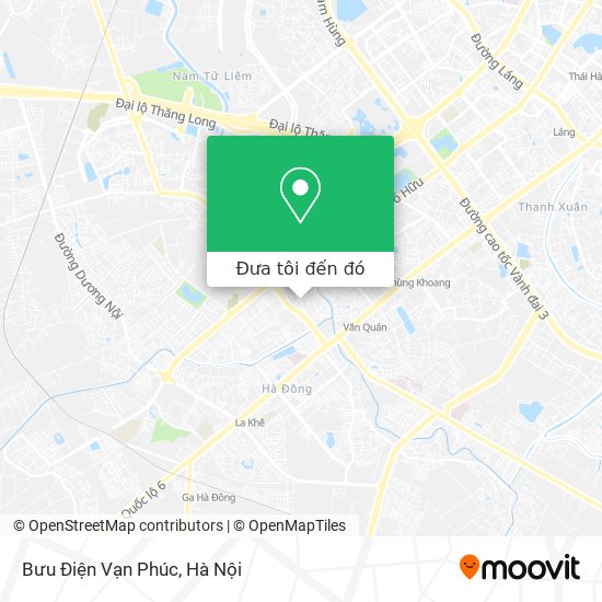 Bản đồ Bưu Điện Vạn Phúc