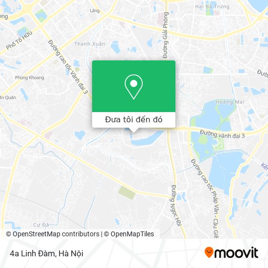 Bản đồ 4a Linh Đàm