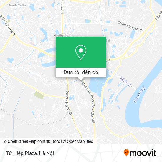 Bản đồ Tứ Hiệp Plaza