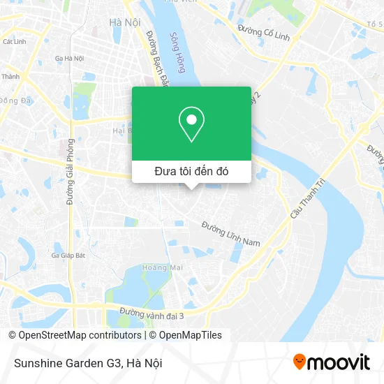 Bản đồ Sunshine Garden G3