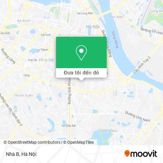Bản đồ Nhà B
