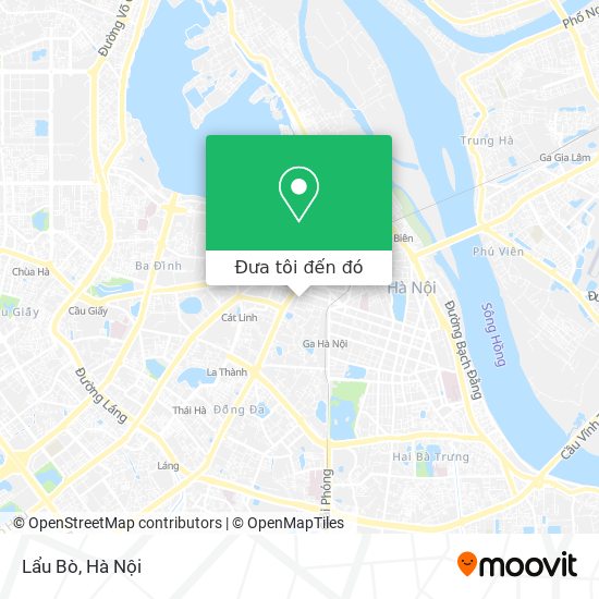 Bản đồ Lẩu Bò