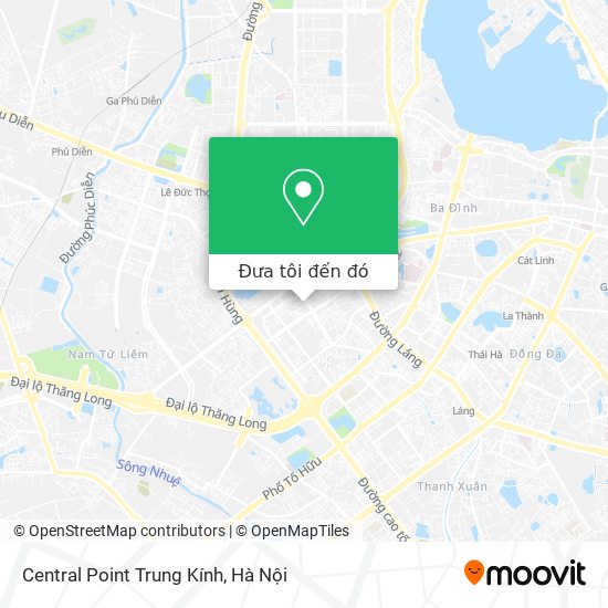 Bản đồ Central Point Trung Kính