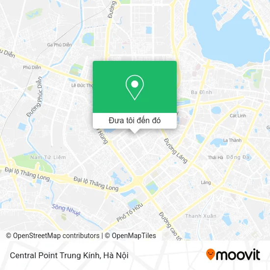 Bản đồ Central Point Trung Kính