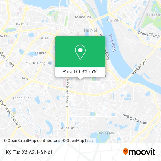Bản đồ Ký Túc Xá A3
