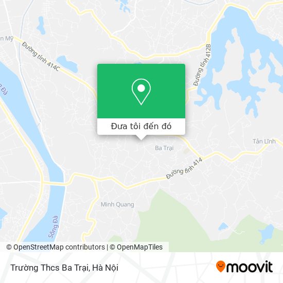 Bản đồ Trường Thcs Ba Trại