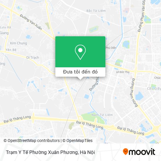 Bản đồ Trạm Y Tế Phường Xuân Phương