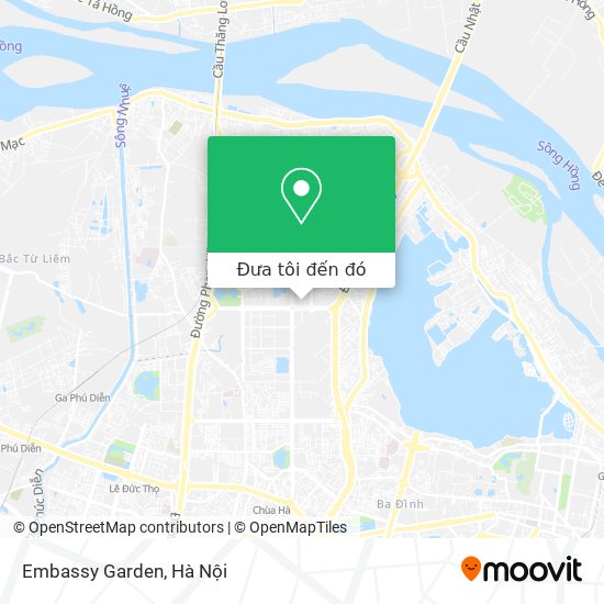 Bản đồ Embassy Garden