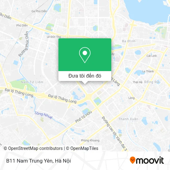 Bản đồ B11 Nam Trung Yên