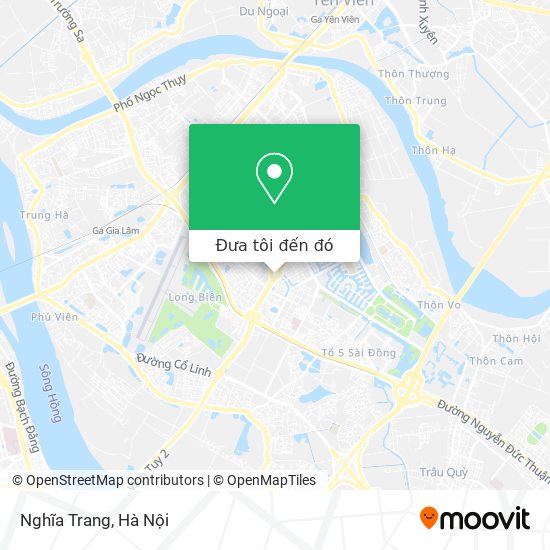 Bản đồ Nghĩa Trang